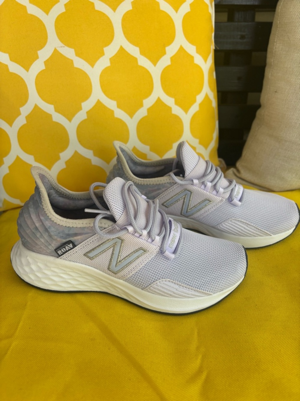 New Balance Women's Lavender Mesh Running Sneakers